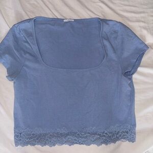 Cotton On Blue Lace Chemise